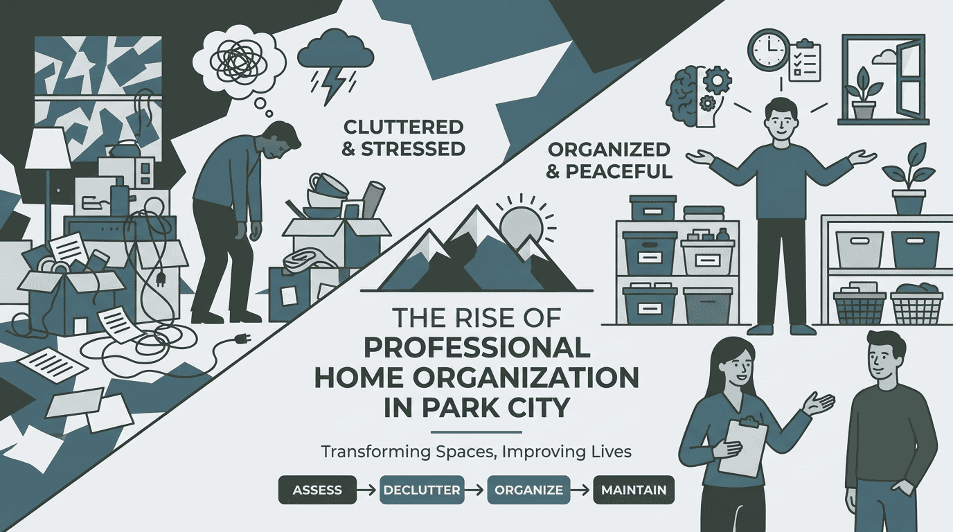 Park City Home Organizers Ease Life Transition Stress